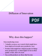 Diffusion of Innovation