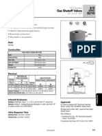 3/8 to 3/4" Pilot Operated Gas Shutoff Valves