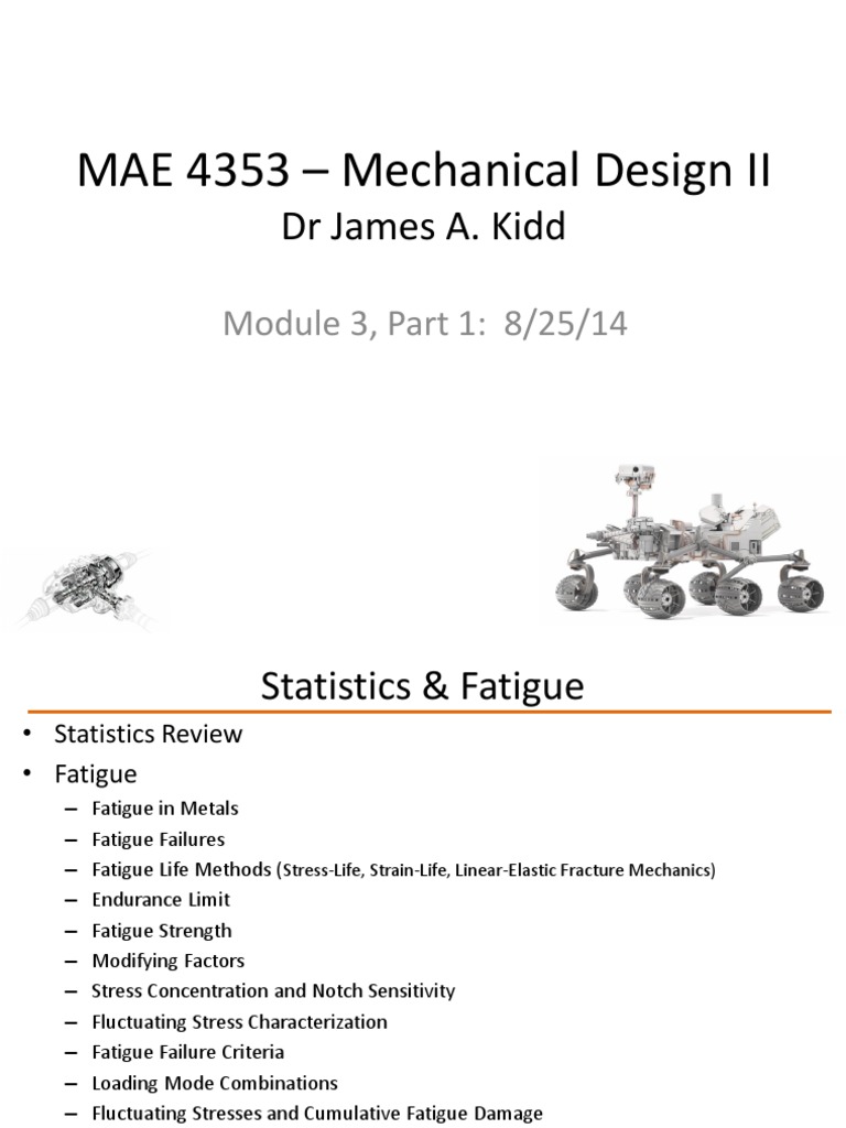 Fatigue Analysis in Mechanical Design | PDF | Fatigue (Material ...