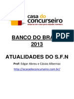 Atualidades Financeiras 2013