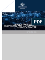 Science, Technology, Engineering and Mathematics: Australia's Future