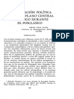 Organizacion Politica en El Altiplano