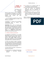 84951840 Estructura de La Materia Modelos Atomicos