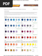 Citadel Paint Color Chart 2024 | PDF | Grey | Blue