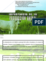1.-Importancia de La Produccion Animal