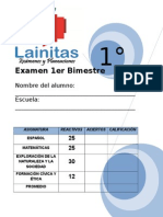 1er Grado - Bimestre 1(11-12)