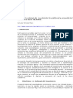 Alfaro, Salvador O. - Gramsci y La Sociología Del Conocimiento