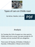 Types of Cars On Childs Road
