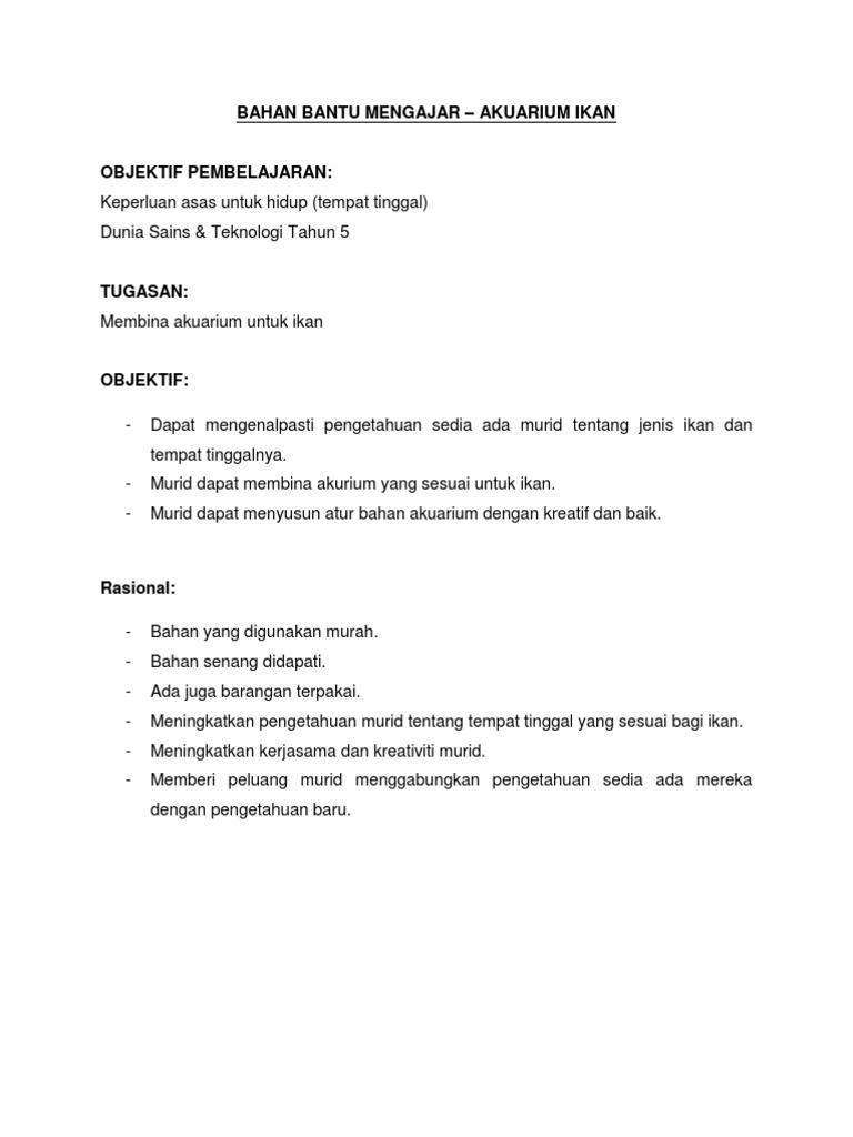 Jenis Jenis Bahan Bantu Mengajar Pdf