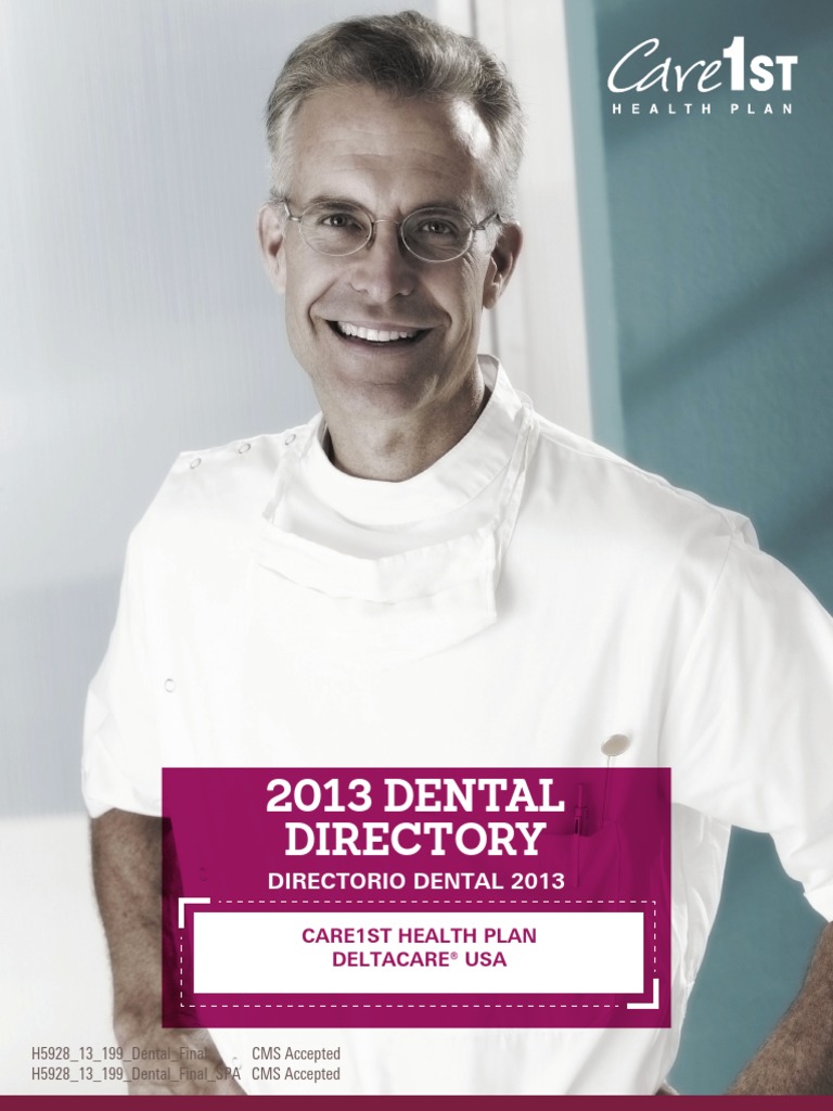 Care1st Dental Directory | PDF | Emergency | Dentist