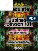 Peculate - Business Lesson 101