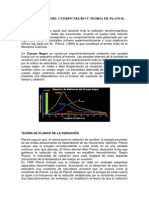 1.2.2. Radiacion Del Cuerpo Negro Y Teoria de Planck.: Teoría de Planck de La Radiación