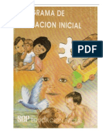 Programa de Educacion Inicial