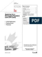 Canada Immigration Forms: 5445E