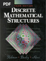 Discrete Mathematical Structures 3rd Ed - B. Kolman, Et Al., (Prentice Hall, 1996) WW