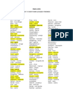 Vocabulario Unit4