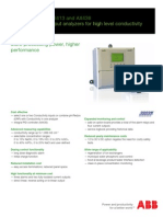 Single and Dual Input Analyzers For High Level Conductivity: AX430, AX433, AX413 and AX436