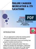 Powerline Carrier Communication & Its Applications