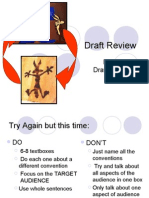 Draft Review Blog Notes