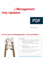 IPO - Inventory Update - Discussion With Chris