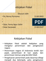 PI Kebijakan Fiskal