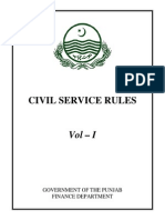 Civil Service Rules