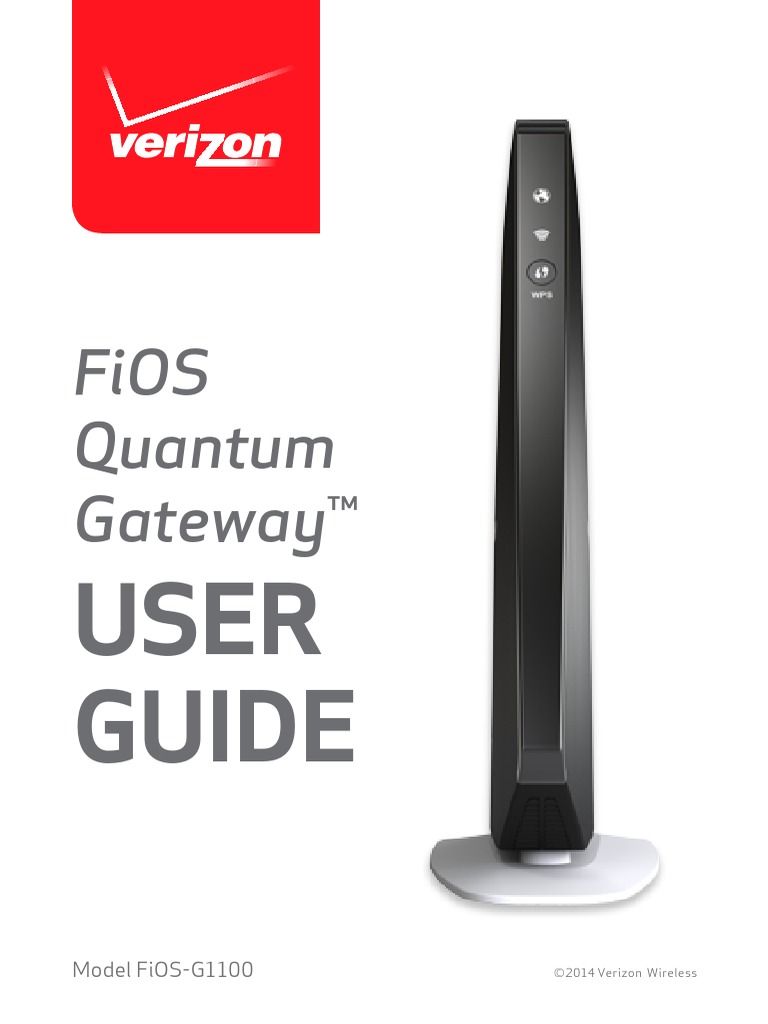Verizon FiOS Quantum Gateway Ip Address Wi Fi