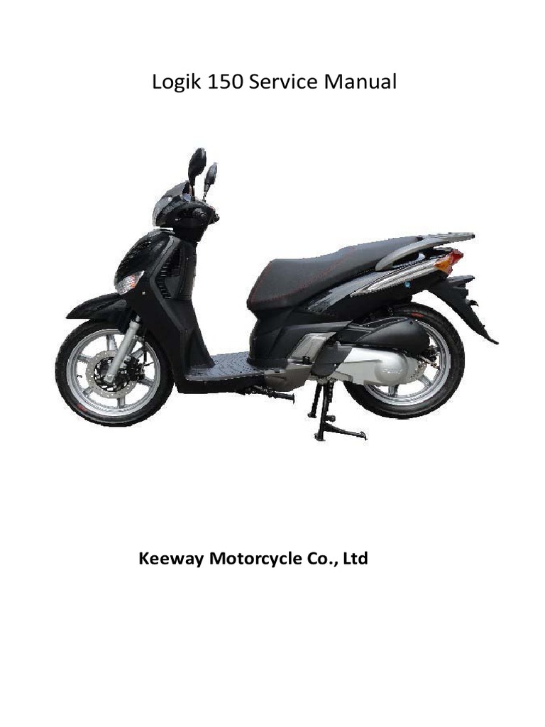 Manual de Taller Keeway Logik (Idioma Ingles) | PDF | Carburetor | Piston