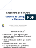 Gerencia de Configuracao e Mudancas