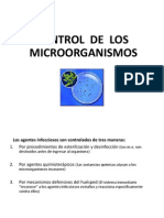 Control de Los Microorganismos