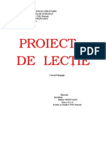 Proiect Didactic