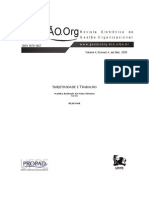 Análise da relação entre subjetividade e trabalho