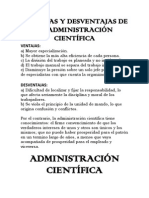 Administracion Cientifica