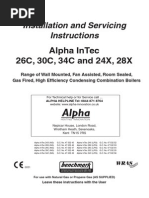 Download Installation and Servicing Instructions for Alpha InTec 26c 30c 34c 24x and 28x by Alpha Innovation SN238424741 doc pdf