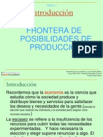 Frontera Prosibilidades de Produccion