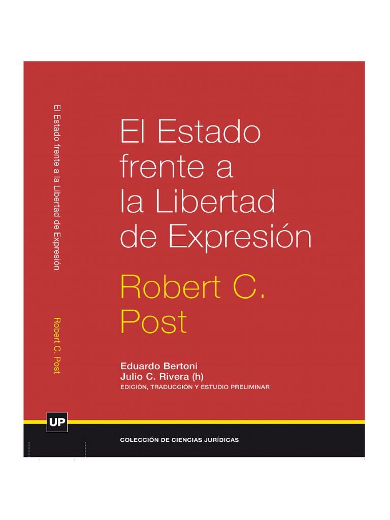 768px x 1024px - El Edo Frente A La Libertad de ExpresiÃ³n - Robert C. Post PDF | PDF |  Libertad de expresiÃ³n | Derechos humanos