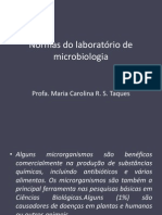 Normas Do Laboratório de Microbiologia