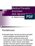 Medical Parasitic Zoonoses