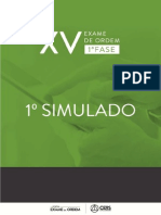 Original Oab XV Exame 1 Simulado Completo