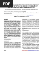 Resistencia Bacteriana Como Consequencia Do Uso Inadequado de Antibióticos