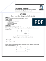 (6)Low –Pass Filter