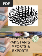 Download Overview of Pakistans Imports  Exports by faysalaftab SN23844784 doc pdf
