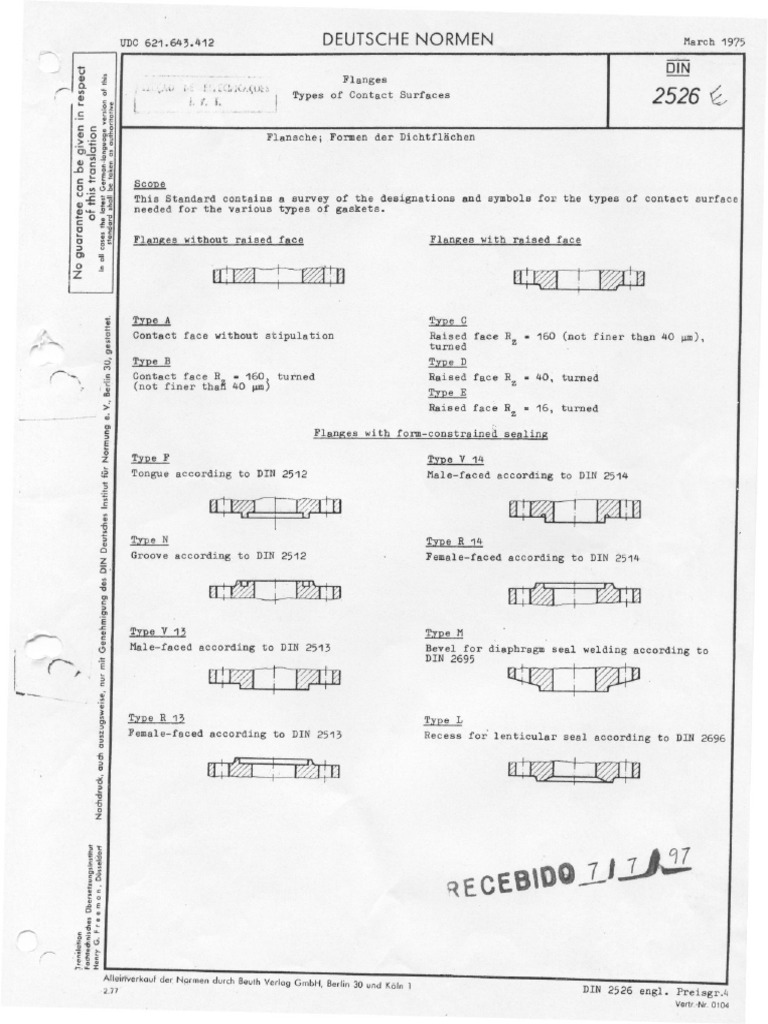 Din 2526 | PDF