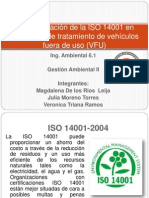 Implementación de La ISO 14001 en Una Planta