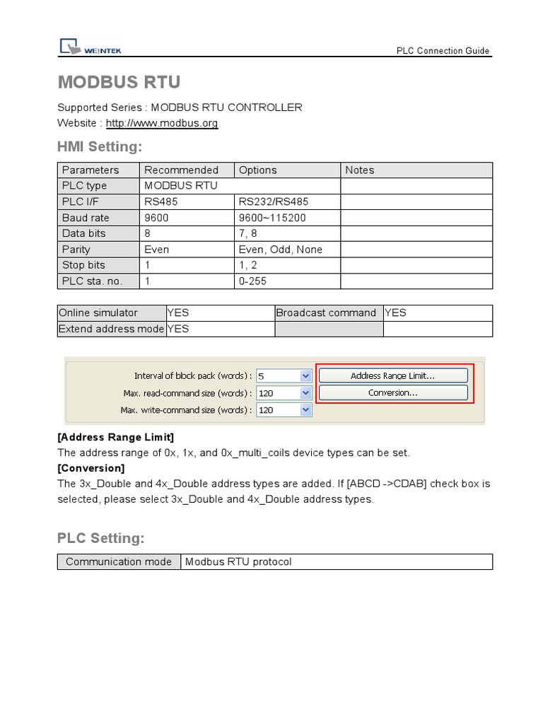 Modbus Rtu | PDF | Data Transmission | Electrical Engineering