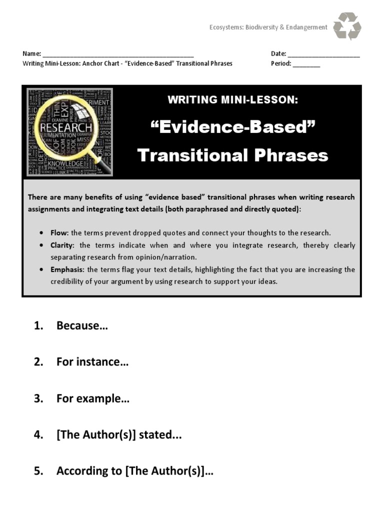 Evidence-Based Writing Techniques | PDF | Art