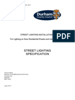 Street Lighting Specification July 2011