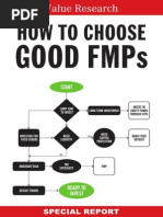 How to Choose Good FMPs