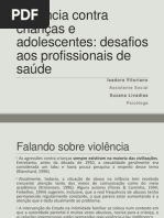 Violência Contra Crianças e Adolescentes