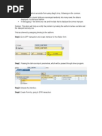 Making Subform Behave As Table and Data Part As Body Row